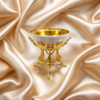 Queimador de Bakhoor Metal Dourado
