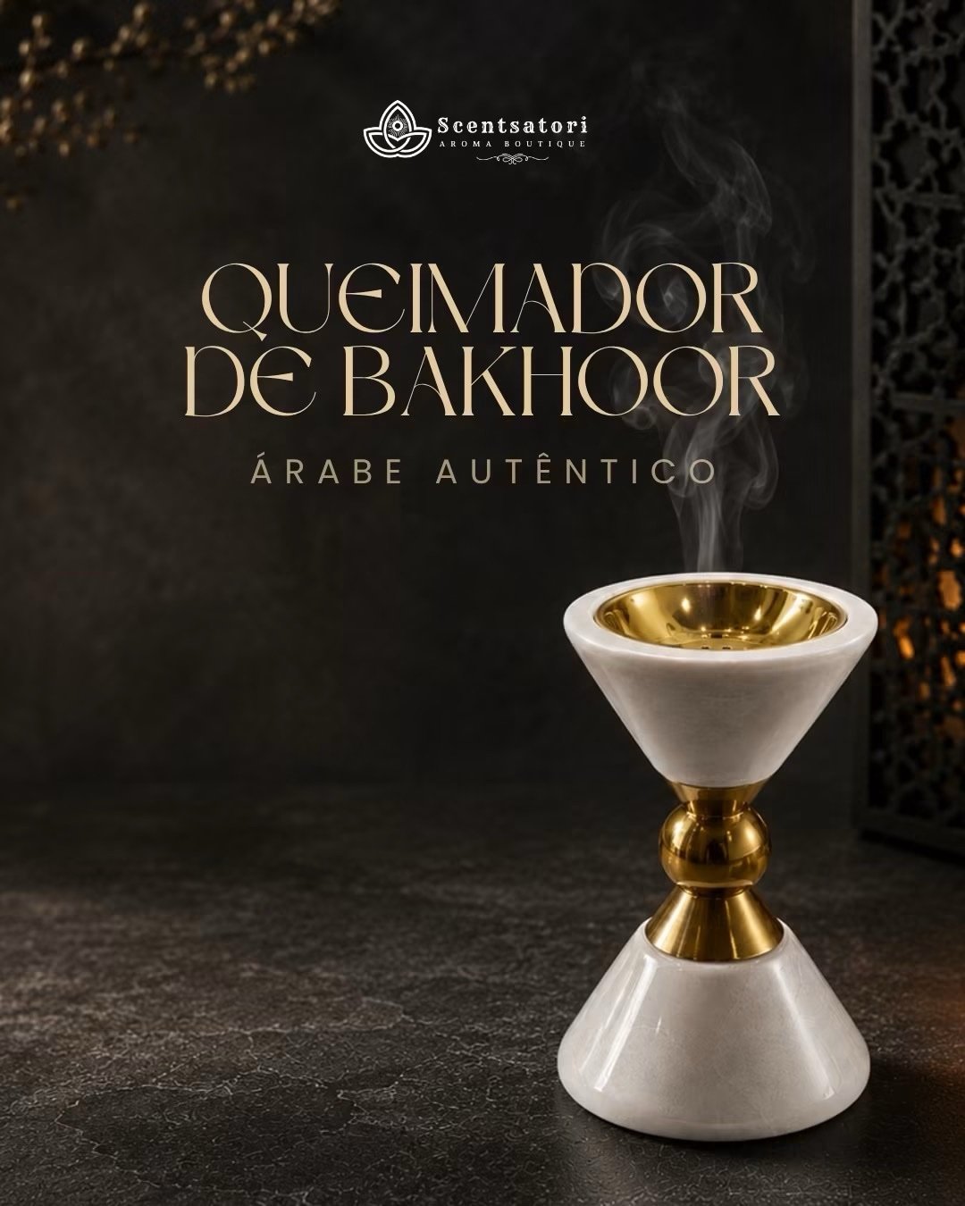 Queimador de Bakhoor Árabe Autêntico - Image 2